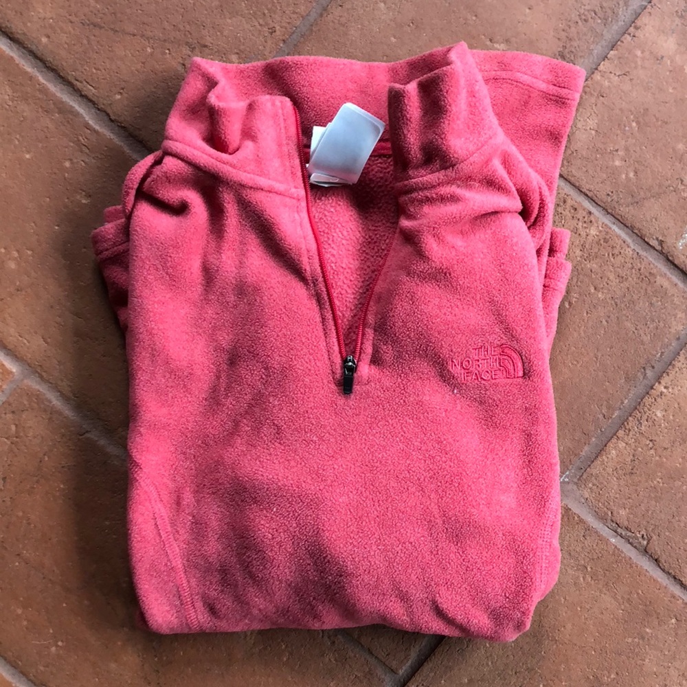 Fleece north face pullover